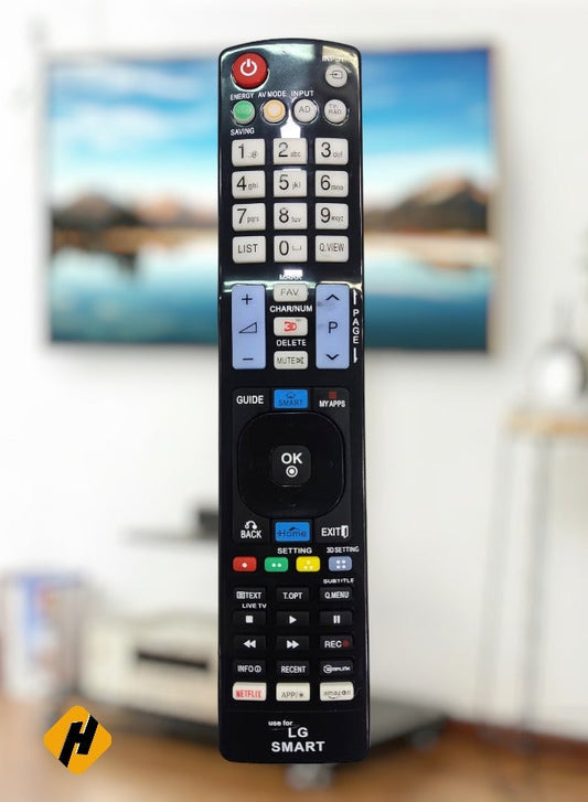 Replaced LG Smart TV Remote | Replacement Remote Control For LG TV Smart LCD LED Black