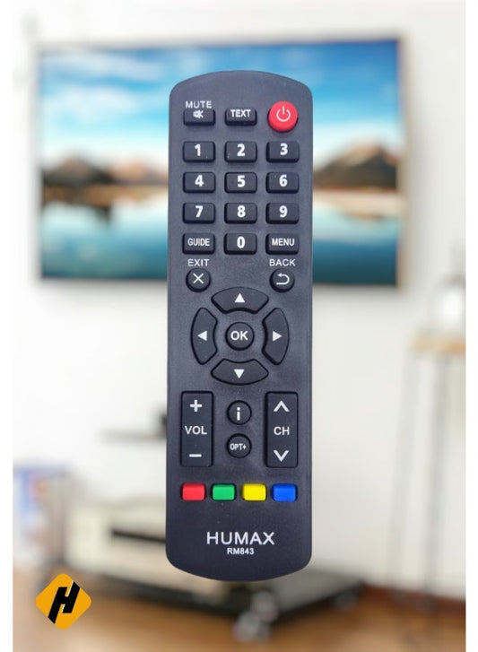 Replacement Remote Control For Humax RM843 Receiver