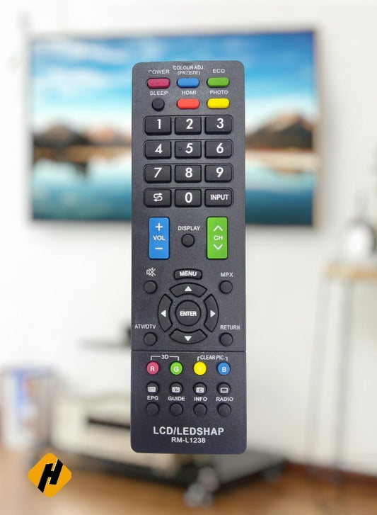 Replacement Remote Control For TV LCD LED